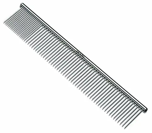 Andis Pet 10-Inch Steel Comb (65725), Silver